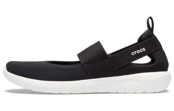 Кроссовки Crocs LiteRide Mary Jane черные для женщин