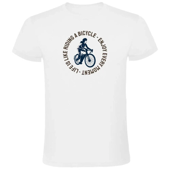 KRUSKIS Life Is Like Riding short sleeve T-shirt