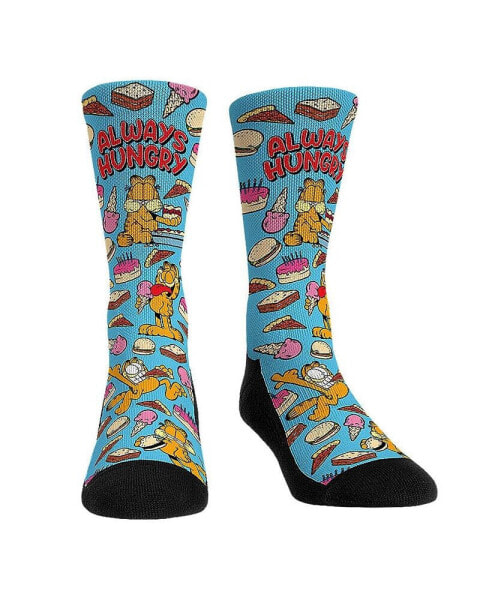 Men's and Women's Socks Garfield Always Hungry Crew Socks