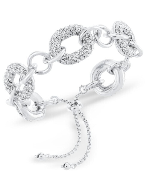 I.N.C. International Concept Pavé Chain Link Slider Bracelet, Created for Macy's