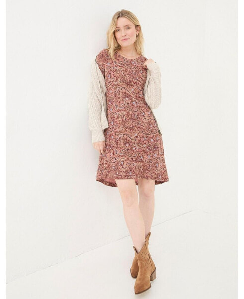 Women's Simone Wild Paisley Jersey Dress