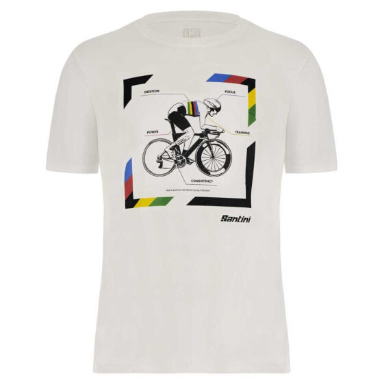 SANTINI UCI Road Short Sleeve T-Shirt