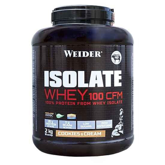 Протеин изолят Weider Isolate Whey 100 CFM 2кг Маффин с Куки — Криमом