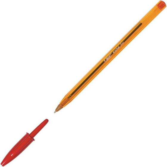 Ручка Bic Cristal Fine Красный 0,3 mm 50 Предметы