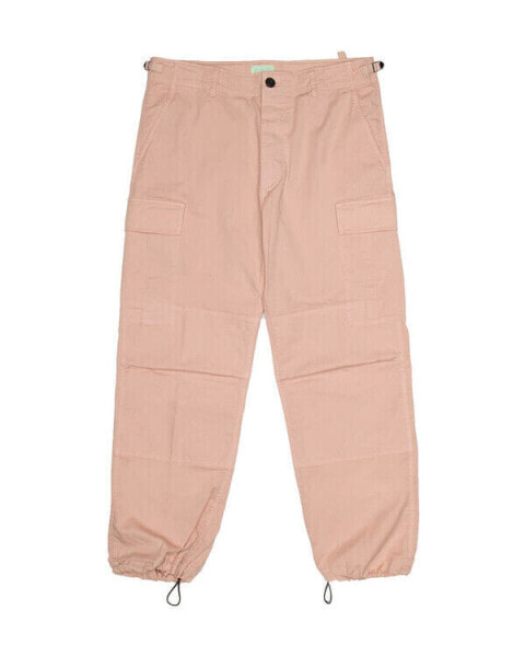 Aries 301952 Women Cotton Cargo Pants size 32 Blush