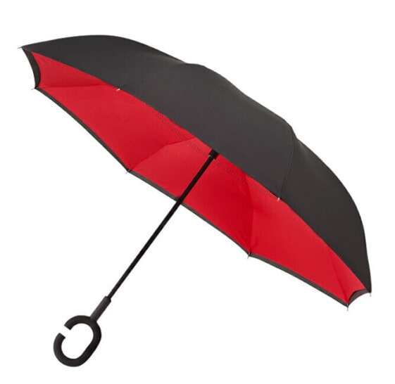 Зонт Blooming Brollies Plain Red Umbrella Inside Out