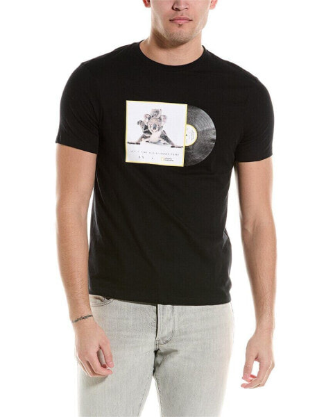 Armani Exchange Graphic Regular Fit T-Shirt Men's Black S