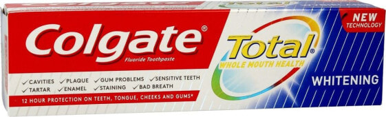 Зубная паста отбеливающая Colgate Total Whitening 75 мл