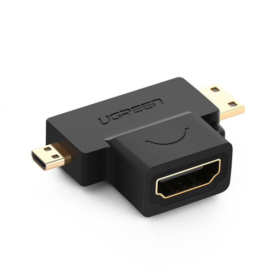 Адаптер HDMI-Ugreen Przejściówka mini HDMI - micro HDMI