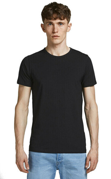 JJEBASIC O-NECK TEE 12058529 BLACK Men´s T-Shirt