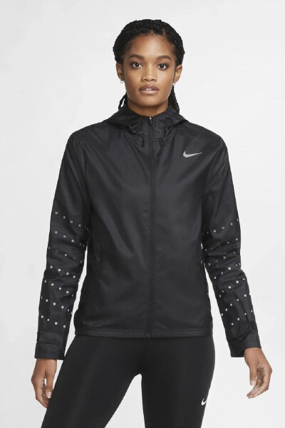 Беговая куртка с полной молнией Nike Windrunner Рефлективная.