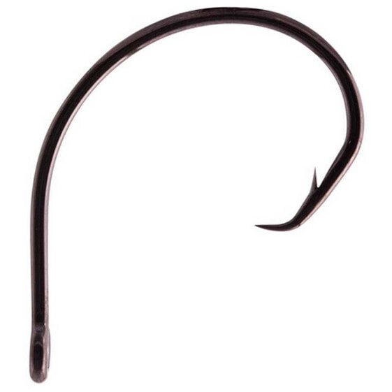 MUSTAD Ultrapoint Tuna Circle In-Line 1X Barbed Single Eyed Hook