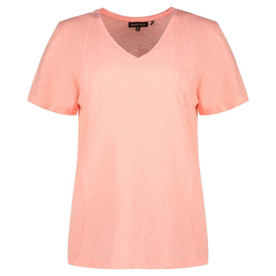 SUPERDRY Studios Pocket V Neck Tee Orange Label Essential Vee Original Short Sleeve T-Shirt