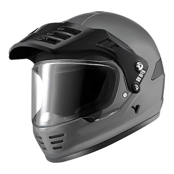 Шлем для мотоциклистов BY CITY Rider Full Face (серый)