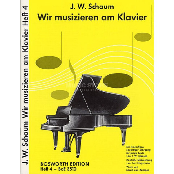 Bosworth Music Wir musizieren am Klavier 4 Schaum, John W