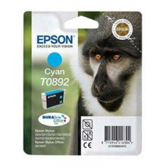 Картридж с оригинальными чернилами Epson C13T08924011 Циановый