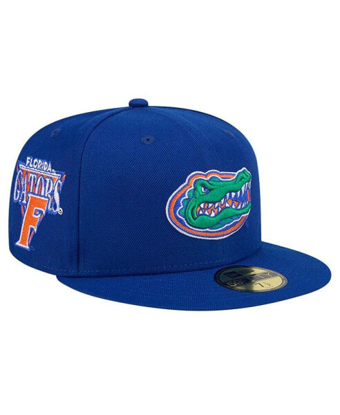 Men's Royal Florida Gators Throwback 59fifty Fitted Hat