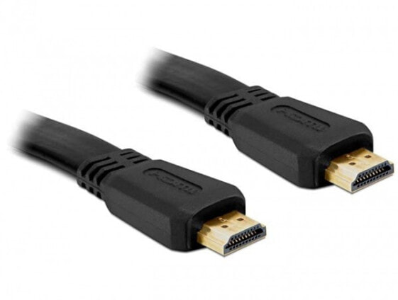 Разъем HDMI Delock 82672 - HDMI Type A (Standard) 5 м - HDMI Type A (Standard) 10.2 Gbit/s Черный