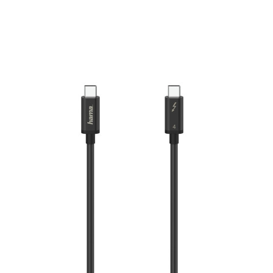 Hama 00200659 Thunderbolt-4-Kabel USB-C 40 Gbit/s 5 A 100W Ultra-HD 8K 0 - Cable - Digital