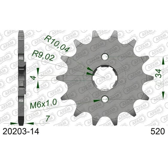 AFAM 20203 Front Sprocket