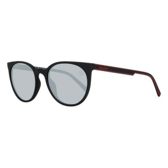 Мужски очки солнцезащитные панто черные Timberland TB9176-5302D Smoke Gradient Sunglasses ( 53 mm)