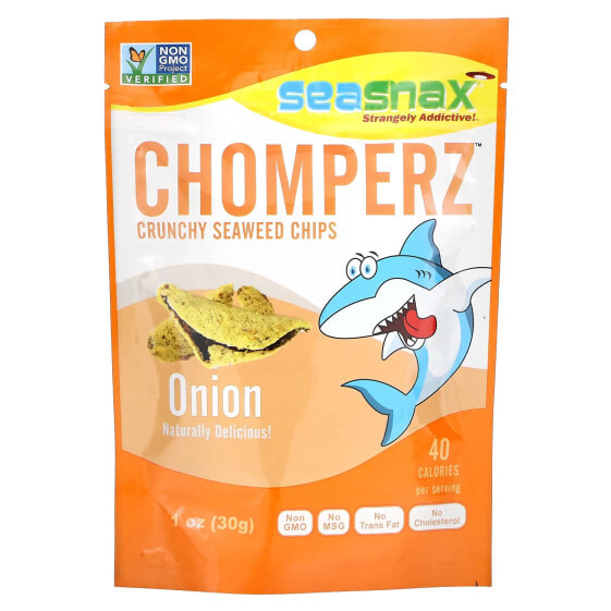 Снэки хрустящие SeaSnax Chomperz, Барбекю, 30 г