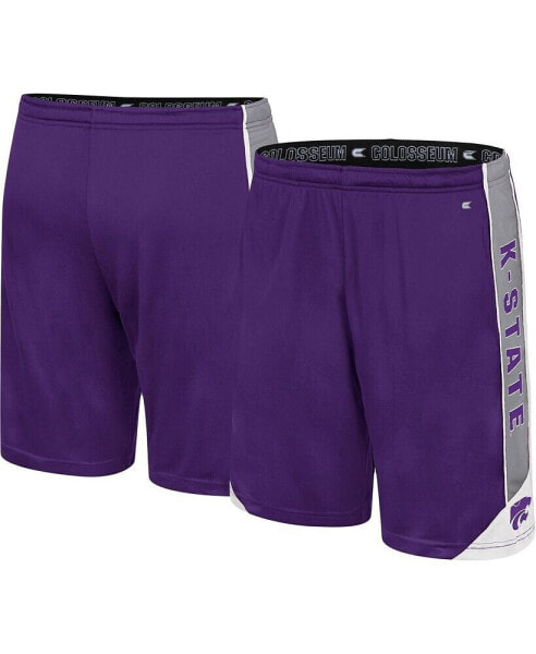 Men's Purple Kansas State Wildcats Haller Shorts