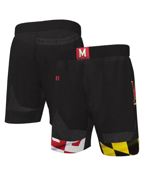 Men's Black Maryland Terrapins Replica Basketball Shorts