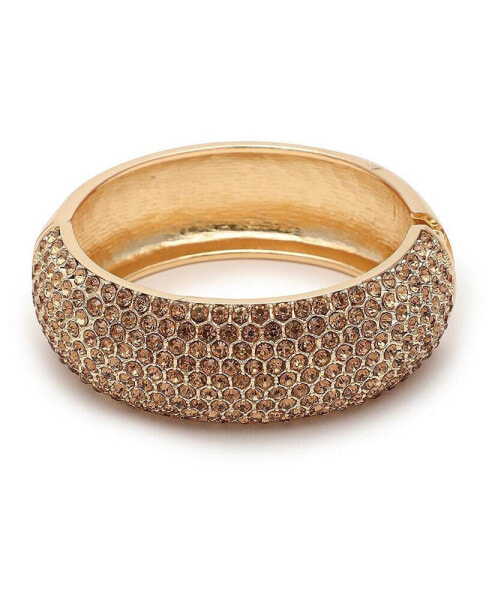 Women's Gold Embellished Statement Bracelet