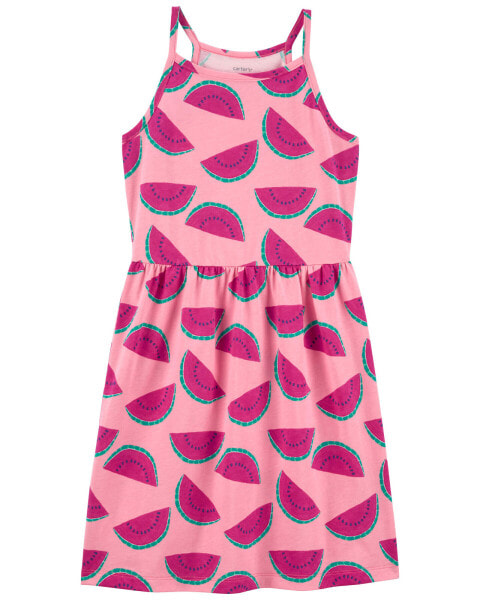 Kid Watermelon Tank Dress 14