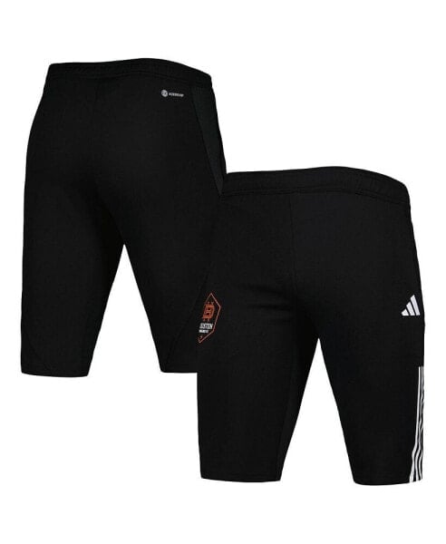 Men's Black Houston Dynamo FC 2023 On-Field Training AEROREADY Half Pants