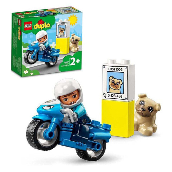 Конструктор Lego Полицейский мотоцикл LEGO® DUPLO® Rescue Police Motorcycle