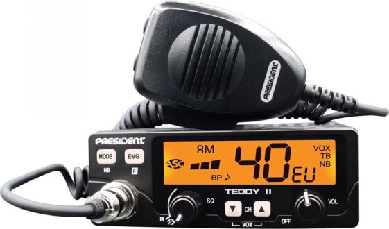 CB Radio President TEDDY II ASC VOX 12V AM/FM (URZ1311)