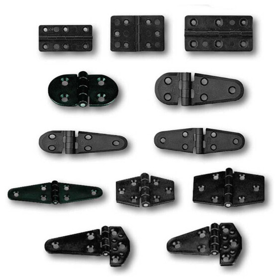 NUOVA RADE Semi Oval Hinge 100x40x4.5 mm