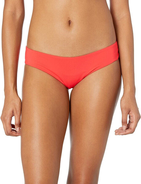 Billabong Women's 236039 Hawaii Lo Red Bikini Bottom Swimwear Size XL