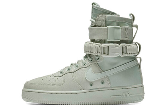 Nike Air Force 1 High 空军一号 高帮 板鞋 女款 浅银 / Кроссовки Nike Air Force 857872-006