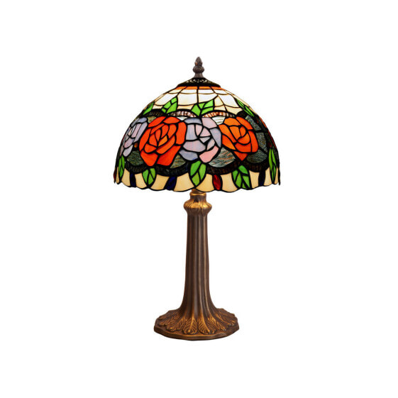 Настольная лампа декоративная Viro Rosy Разноцветный цинк 60 W 20 x 37 x 20 см