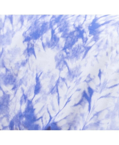 Shibori Flowers- Recycled Plastic/Sustainable Cotton Full/Queen Size Duvet Cover Set