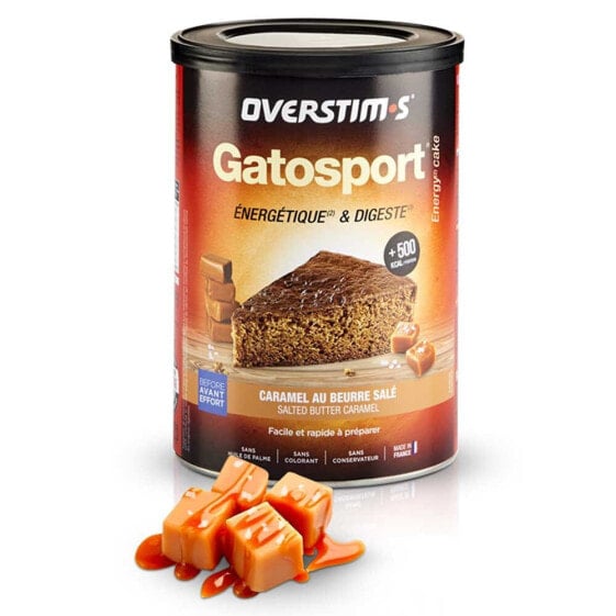 OVERSTIMS Gatosport 400g Salted Caramel Cake