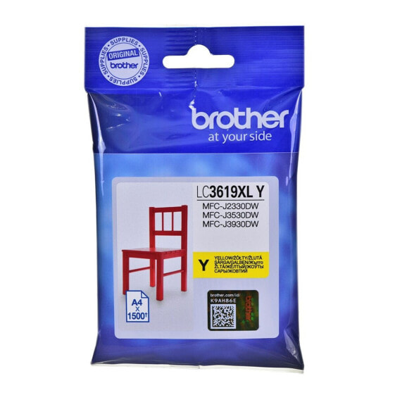 Original Ink Cartridge Brother LC-3619XLY Yellow