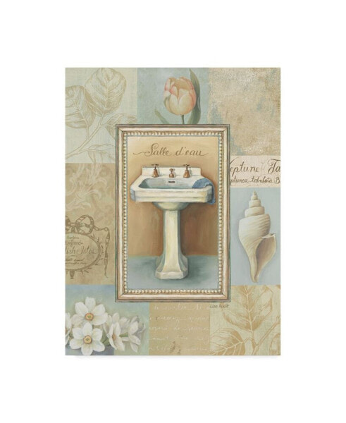 Lisa Audit 'Tranquil Bath I' Canvas Art - 14" x 19"