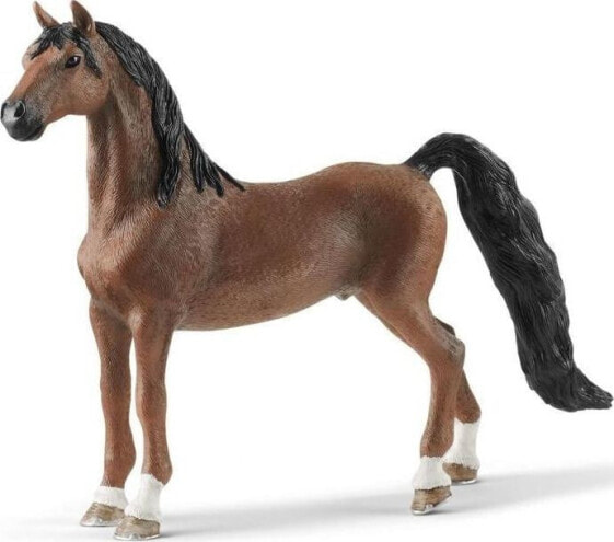 Фигурка American Saddlebred SchleichWałach Кастаней (Saddlebred) hаселенной, Horse Club Конные фигурки