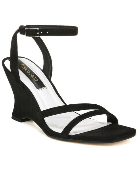 Franco Sarto Franca Leather Ankle Strap Sandal Women's 6
