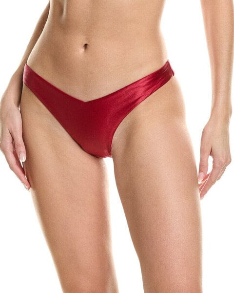 Devon Windsor Elisha Bikini Bottom Women's Red Xs