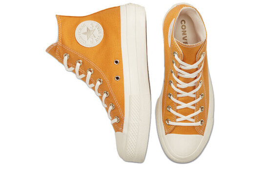 Elevated gold platform chuck taylor 2024 all star