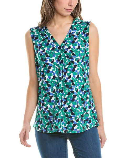 Jones New York Pleat Front Tank Women's