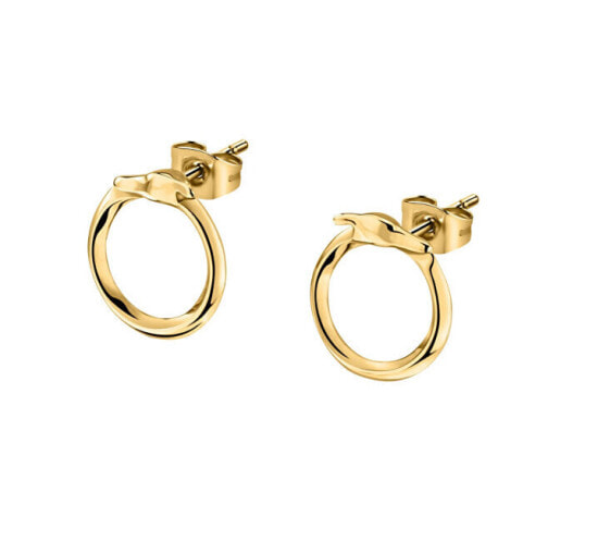 Lovely T-Heritage TJAXB09 Gold Plated Earrings