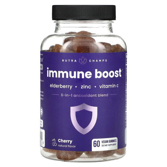 Immune Boost, Cherry, 60 Vegan Gummies