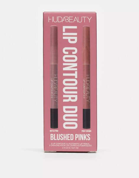 Huda Beauty Mini Lip Contour Duo - Blushed Pinks 21% saving