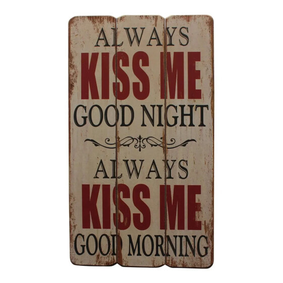 Schild Kiss Me